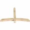 Ekena Millwork Bellingham Rough Sawn Timber Gable Bracket, Douglas Fir, 60"W x 40"H x 4"D x 4"F, 16/12 Pitch GBW060X40X0404BEL00RDF - alternate 2